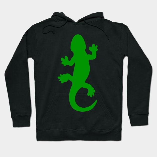 Green Lizard Hoodie by XOOXOO